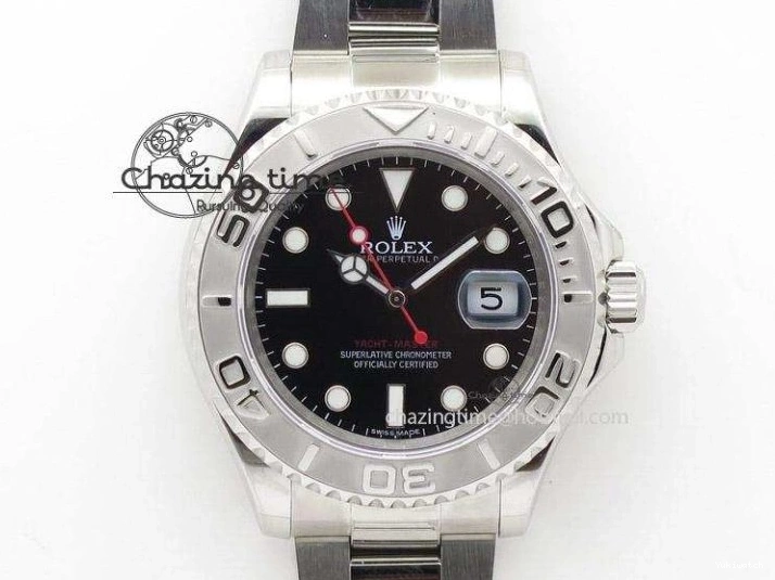42mm Ceramic VR3235 Black on Strap Bezel 226659 1:1 TWA Oysterflex Best 3D Edition Yacht-Master 0226
